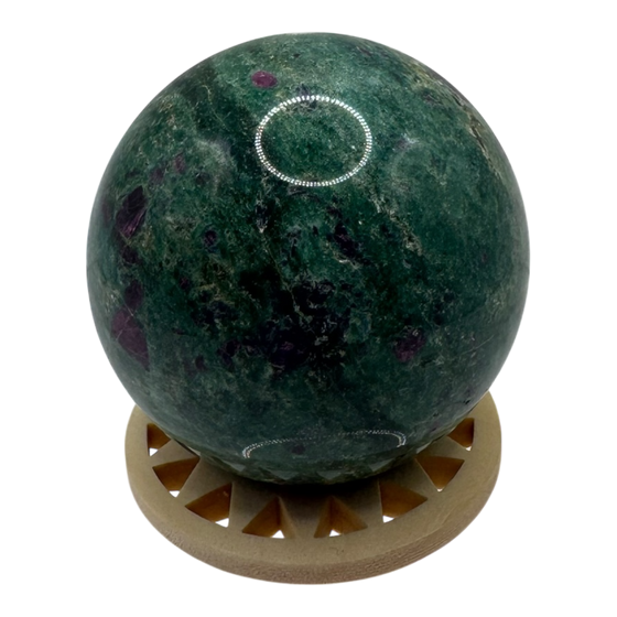 Ruby Fushite Sphere