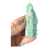 Blue Aragonite Raw Tower