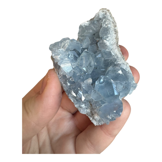 Celestine Raw Cluster