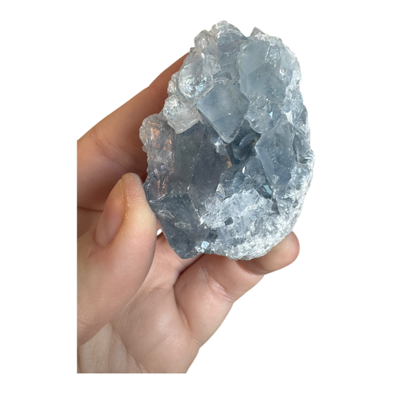 Celestine Raw Cluster