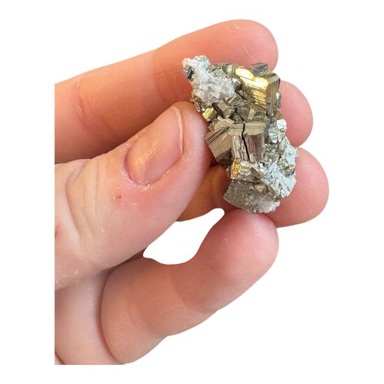 Quartz with Pyrite Specimen
