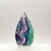 Rainbow Fluorite Flame Carving