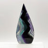 Rainbow Fluorite Flame Carving