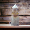 Honey Rainbow Fluorite Tower