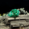 Rare Dioptase Crystal Specimen