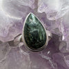 Seraphinite Sterling Silver Ring .925