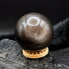 Silver Sheen Obsidian Sphere