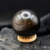 Silver Sheen Obsidian Sphere