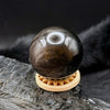 Silver Sheen Obsidian Sphere