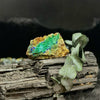 The Copper Trinity: Chrysocolla, Malachite, & Azurite Specimen