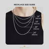 September Birthstone Necklace in Blue Sapphire + Sterling Silver