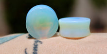  Opalite Plugs – Double Flare Natural Stone Gauges