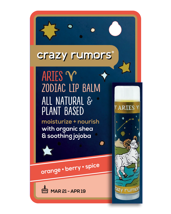 Zodiac Lip Balm - All Natural & Plant Based