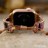 Rhodonite Apple Watch Band, Boho Watch Strap