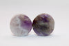 Amethyst Plugs – Double Flare Natural Stone Gauges