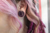 Amethyst Plugs – Double Flare Natural Stone Gauges