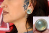 Labradorite Plugs – Double Flare Natural Stone Gauges