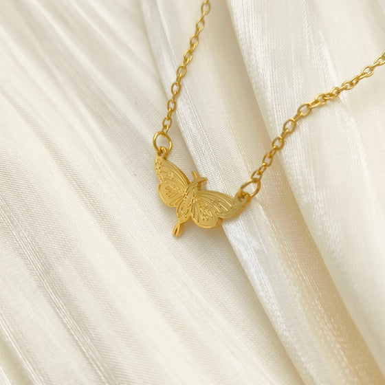 "Auric Moth" Necklace - 13th Press x Feyr™