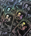 Stickers, Marigold Tarot Holographic: Strength, Lovers,+