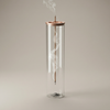 Inverted Glass Incense Burner