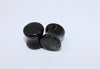Black Tourmaline Plugs – Double Flare Natural Stone Gauges
