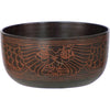 Singing Bowl-Flat/Medicine Buddha-Red-7"Di.
