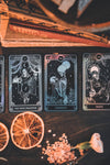 Stickers, Marigold Tarot Holographic: Strength, Lovers,+