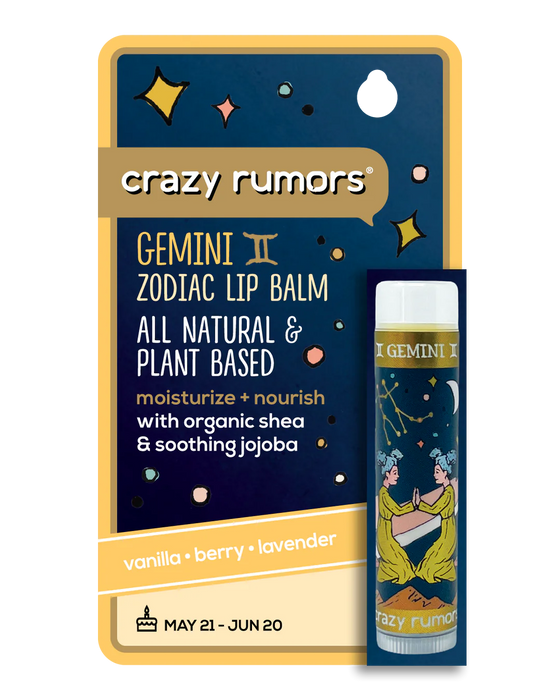 Zodiac Lip Balm - All Natural & Plant Based