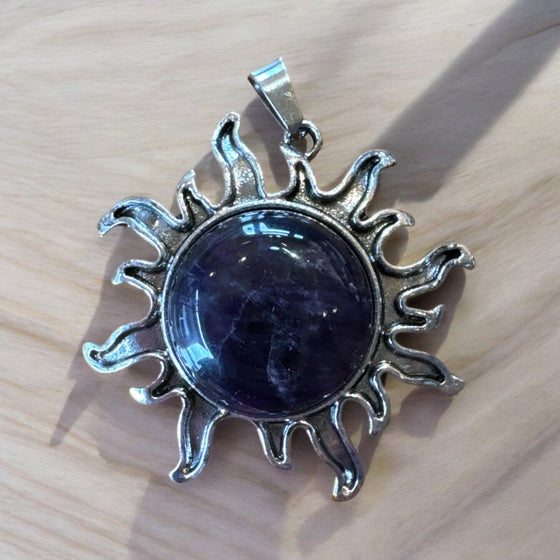 Crystal Sun Pendant