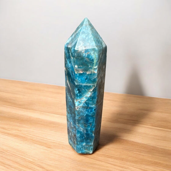 Blue Apatite Tower