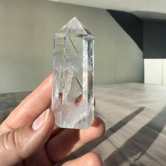 Clear Quartz Tower