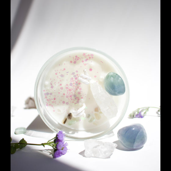 Crystal Intention Candles