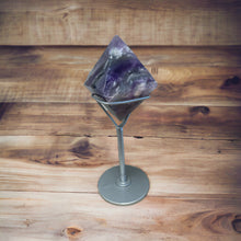  Fluorite Diamond (in stand)