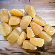  Orange Calcite Tumbled