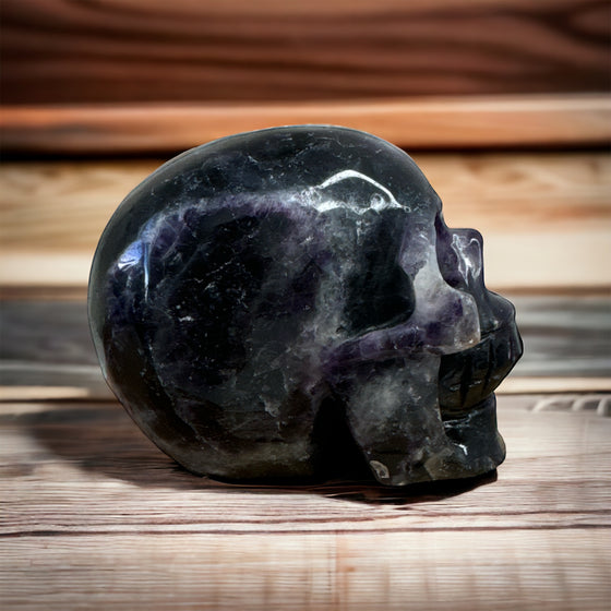 Fluorite 3" Skull