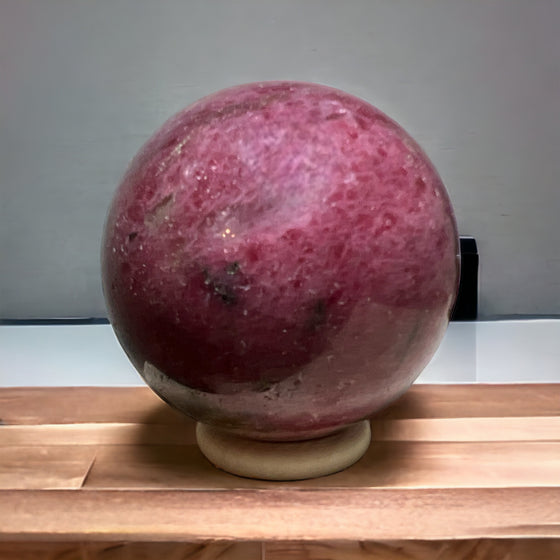 Rhodonite Sphere