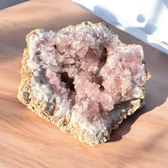 Pink Amethyst Geode