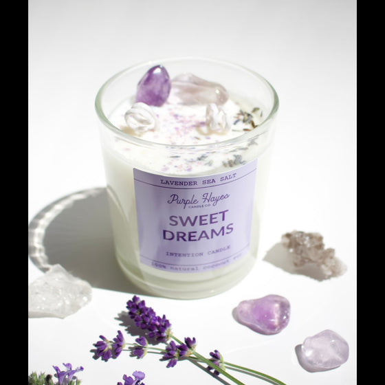 Crystal Intention Candles