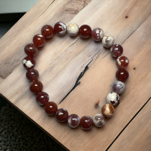  Red Orca Agate Bracelet