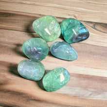  Rainbow Fluorite Tumbled