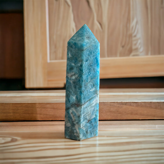 Blue Apatite Tower