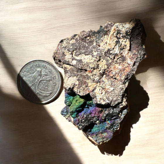 Turgite (Rainbow Hematite) Specimen