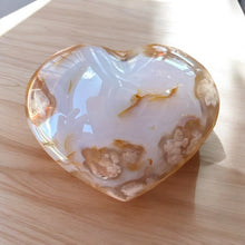  Flower Agate Heart