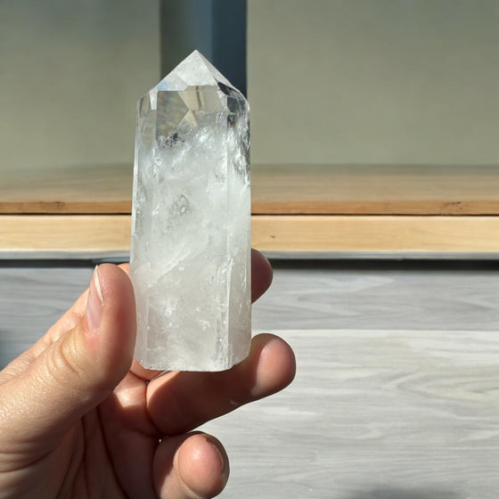 Clear Quartz Tower