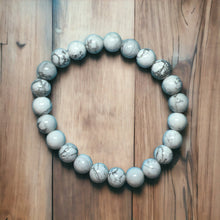  Howlite 8mm Bracelet