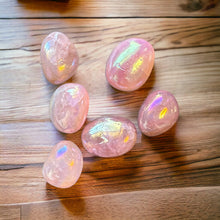  Angel Aura Rose Quartz Tumbled