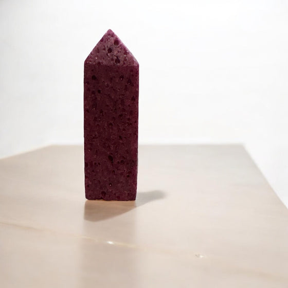 Honeycomb Ruby Tower