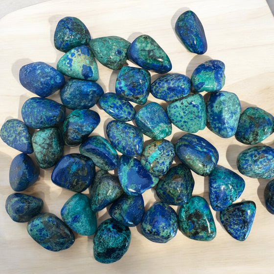 Azurite Malachite Tumbled