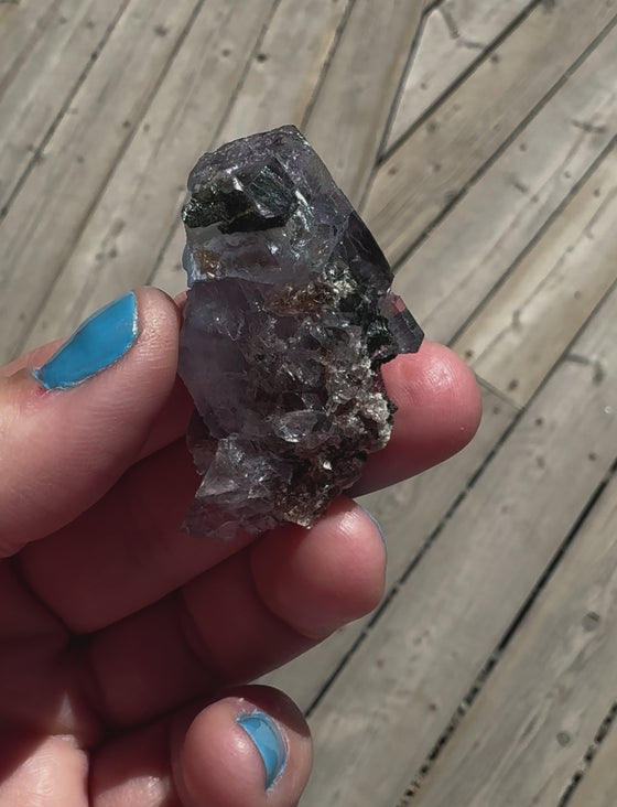 Fluorite Cube (Yindu) Specimen