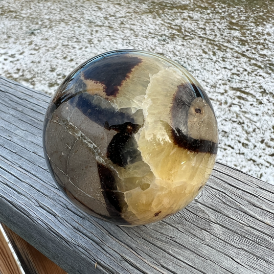 Septarian Sphere